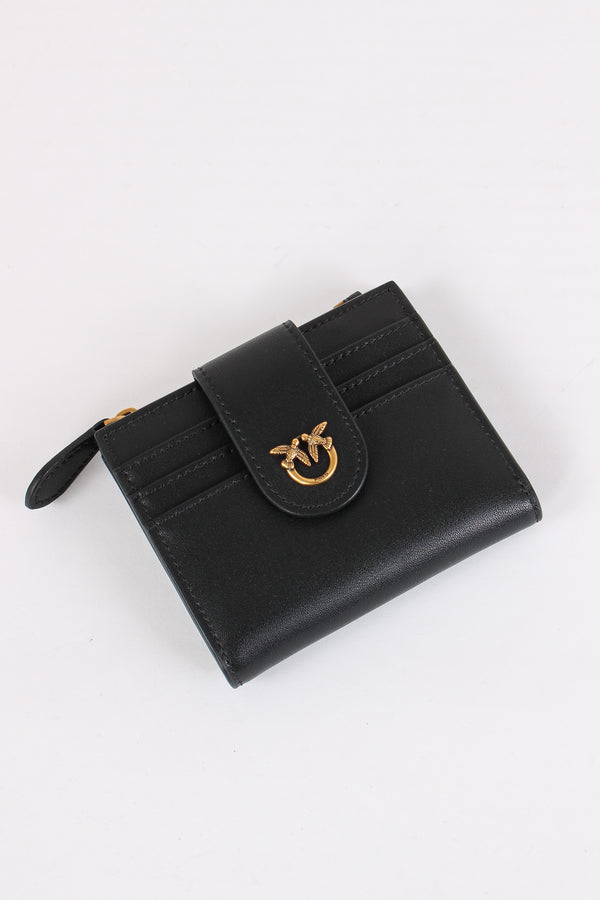 Portacarte Classic Vitello Nero/gold-2