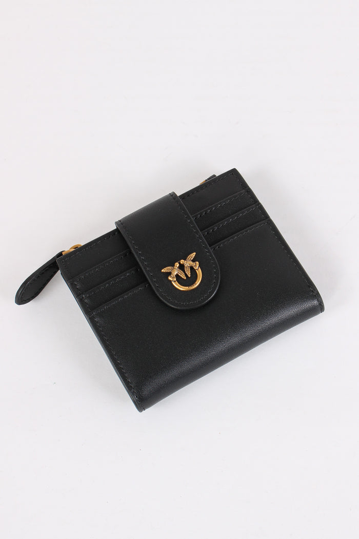 Portacarte Classic Vitello Nero/gold-2