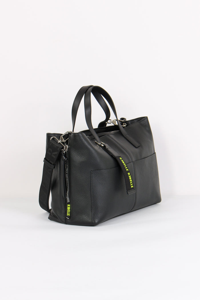 Alosa Shopping 2 Manici Tasche Black-6