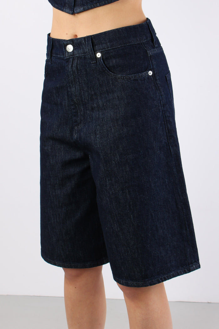 Bermuda Denim Denim Scuro-6