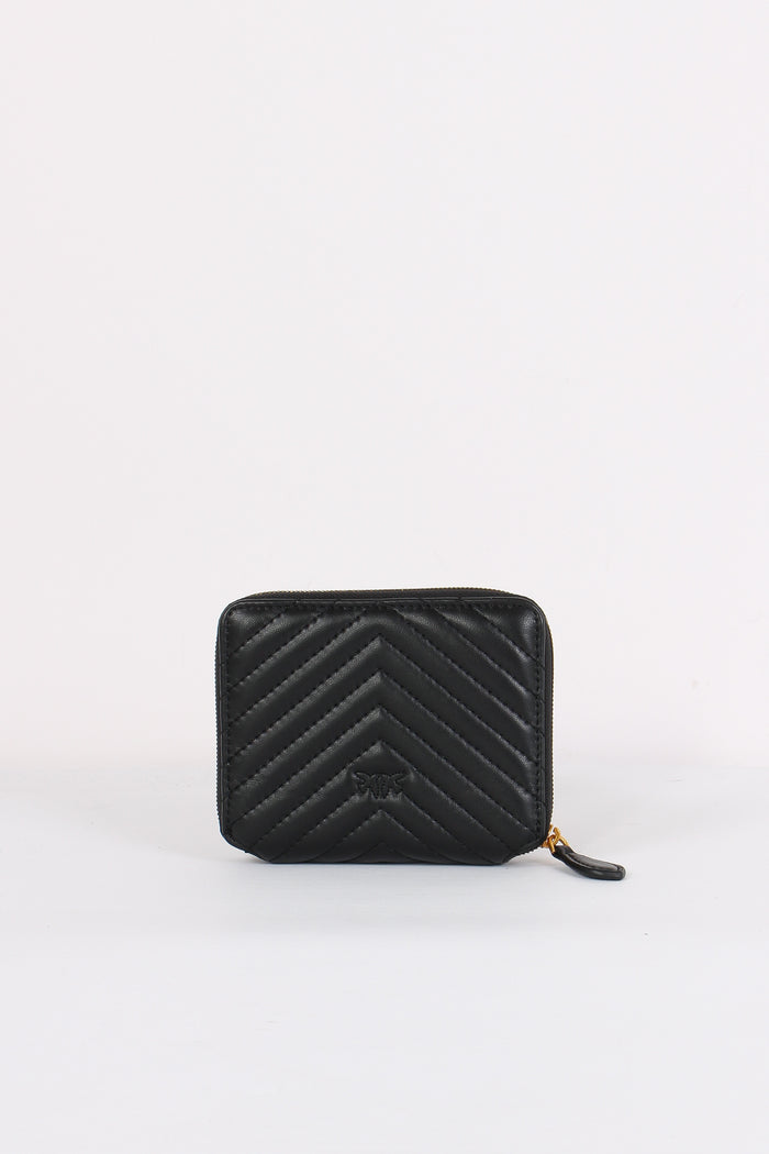 Taylor Portafoglio Zip Around Nero/gold-3