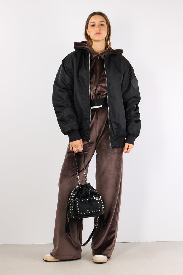 Bomber Piumino Nero-7