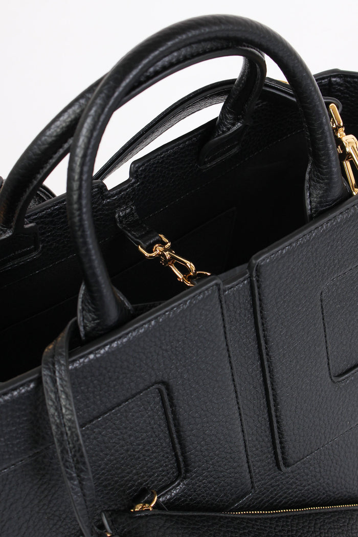 Shopping Logo Tono Su Tono Nero-7