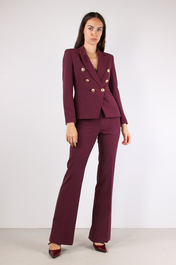 Pantalone Zampa Bordeaux-7