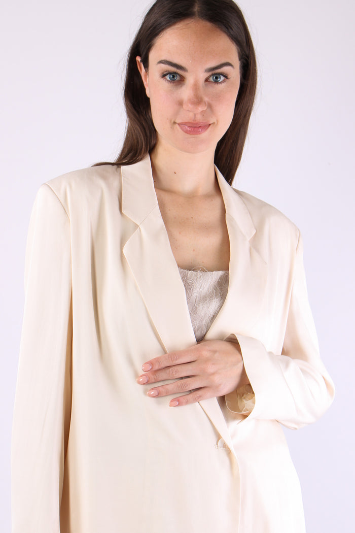 Giacca Monopetto Ivory-8