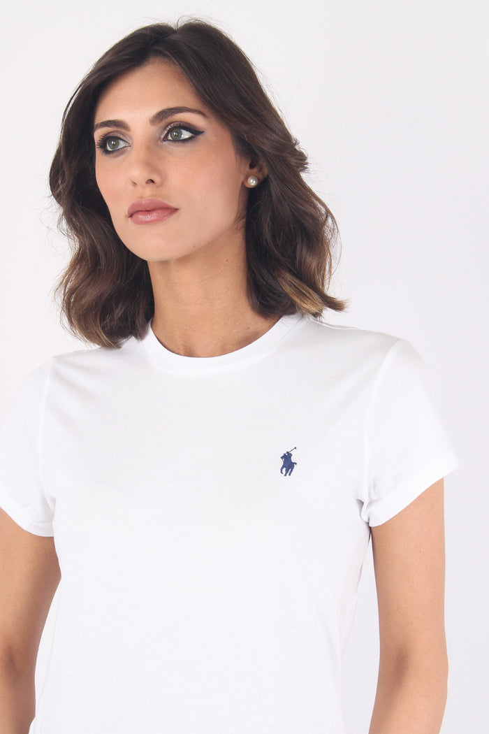 T-shirt Jersey Logo White-7