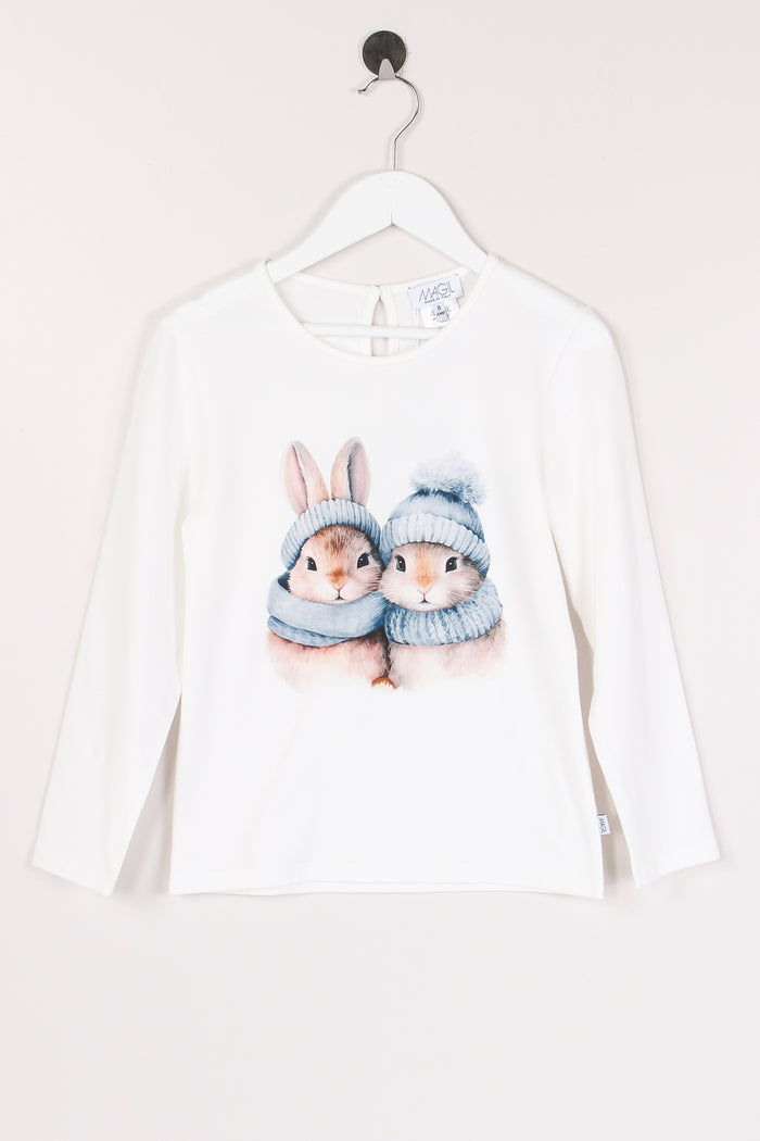 T-shirt Stapa Coniglio Azzurro