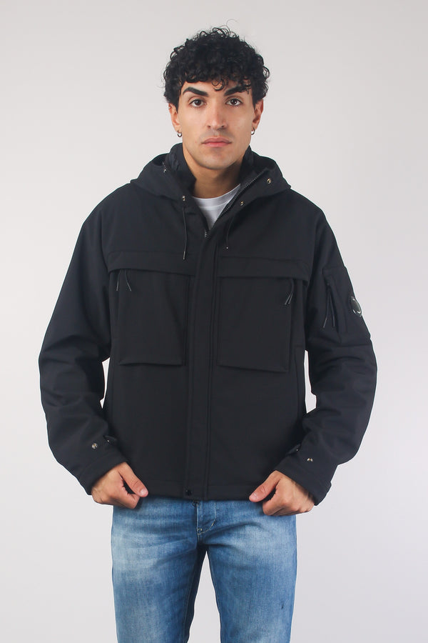 Cp Company Lambswool Jumper Black Uomo » GB Abbigliamento