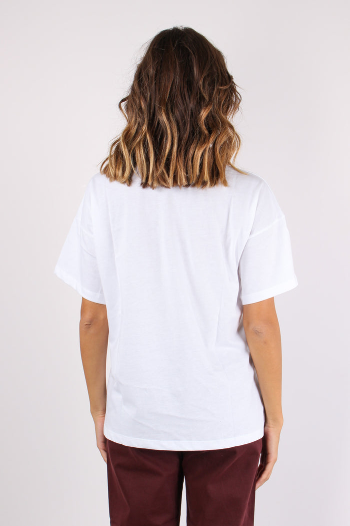 T-shirt Patch Amour Bianco-5