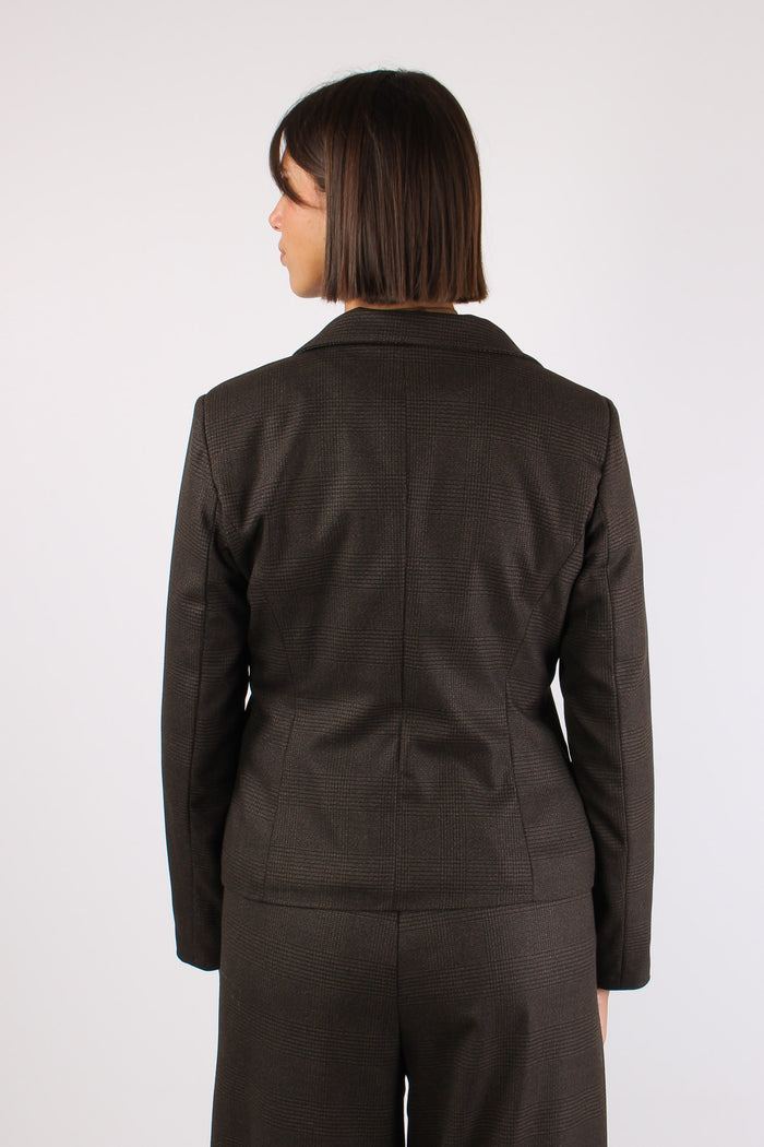 Giacca Fittata Principe Galles Moro-4