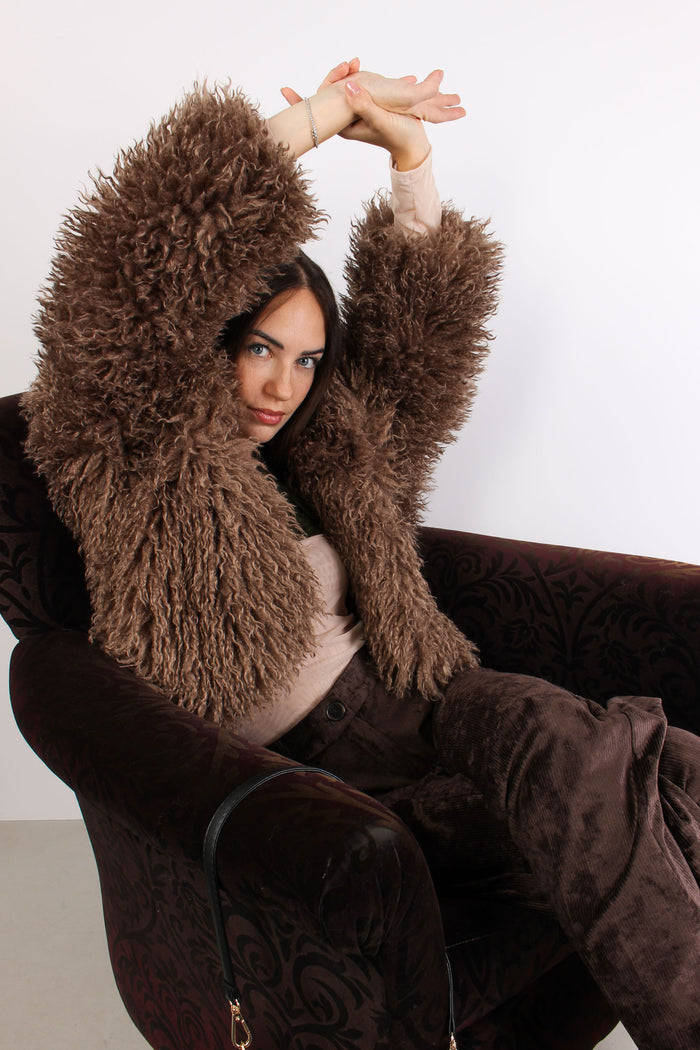 Giubbotto Mongolia Tortora-4