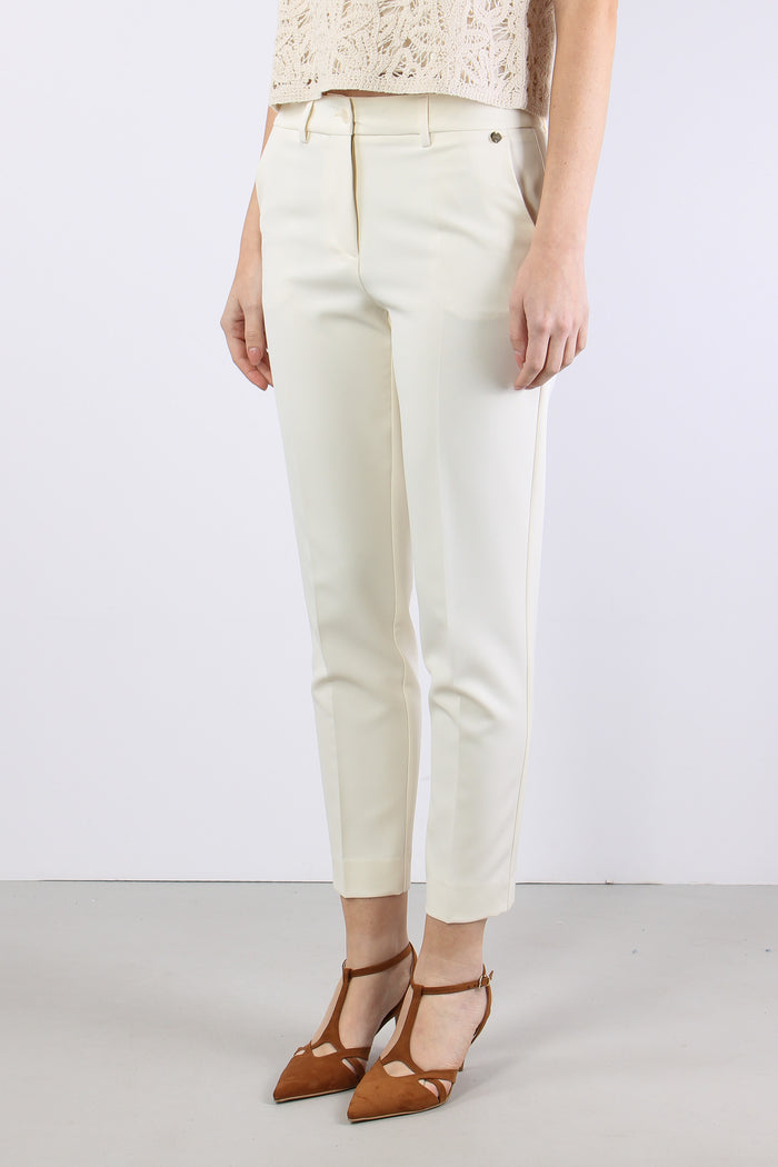 Pantalone Tecnico Dritto Panna-6