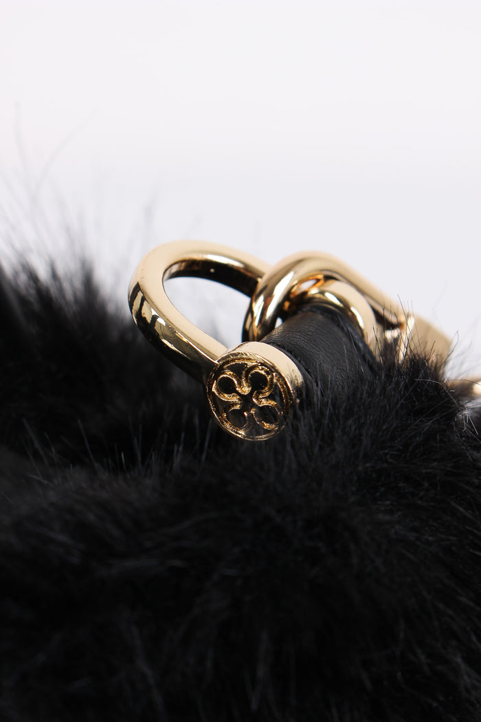 Smeraldo Mini Shopping Ecopeliccia Nero-7