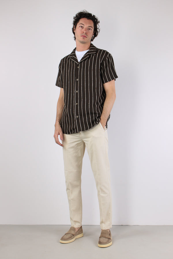 Camicia Over Riga Moro-2