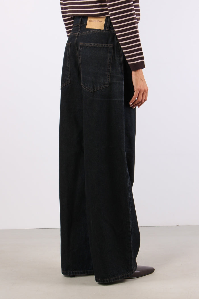 Zefiro Slouhy Denim Denim-6