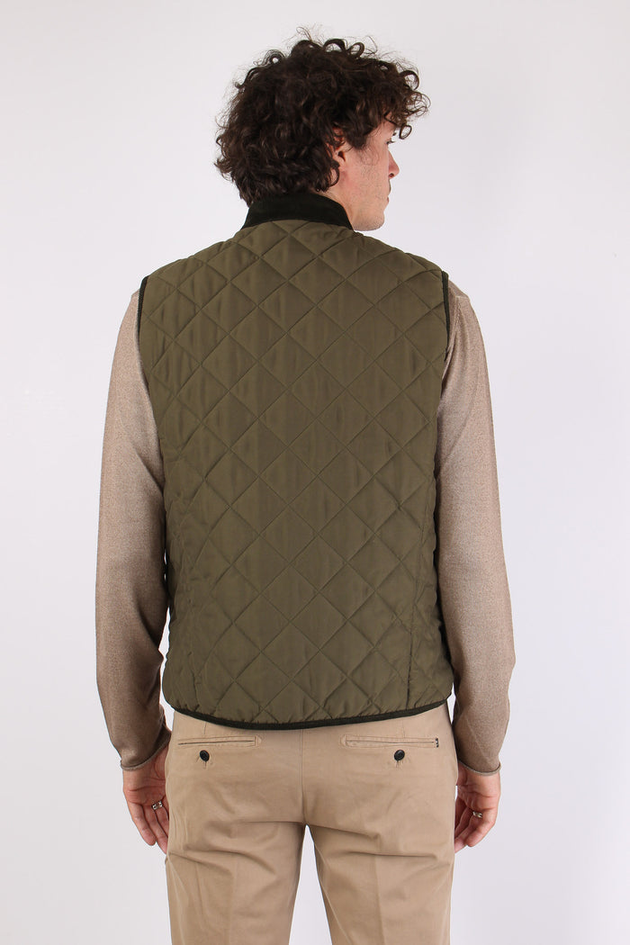 Frank Gilet Inserto Velluto Militare-4