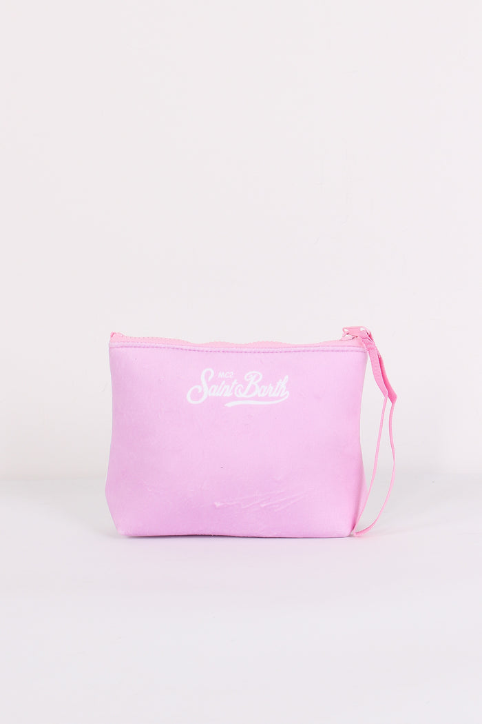 Pochette Snoopy Ski Club Bianco/rosa-3