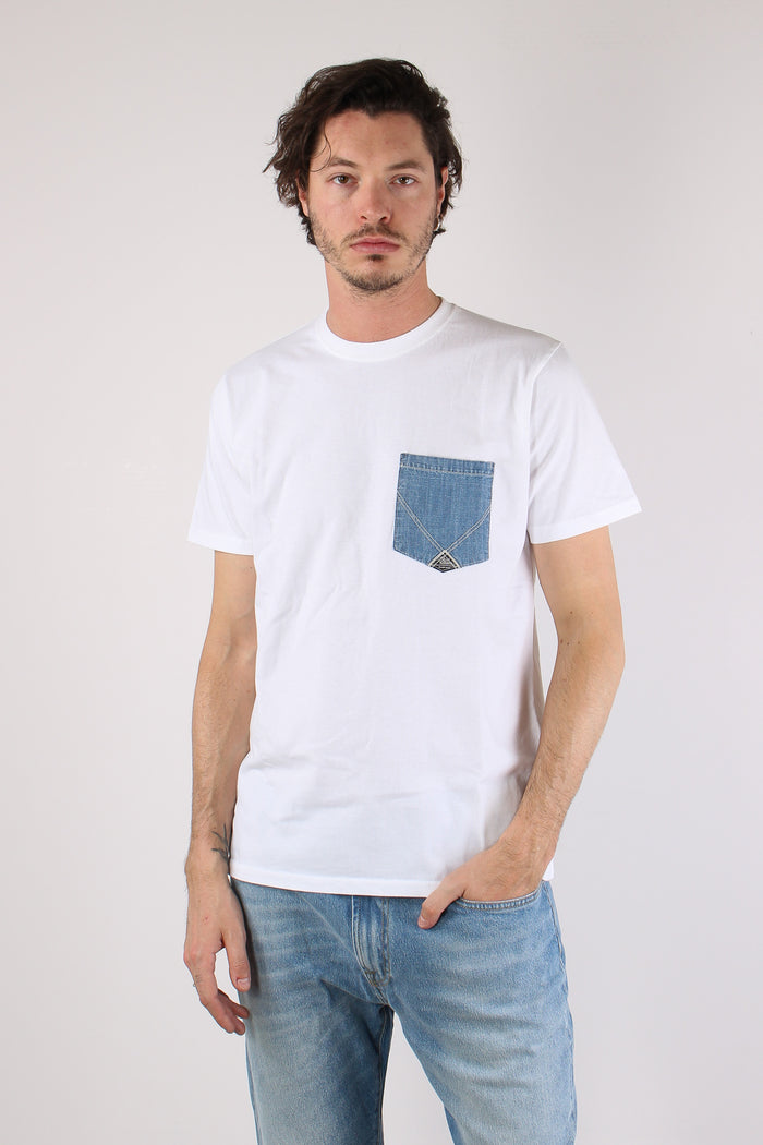 T-shirt Taschino Denim Optic White-2