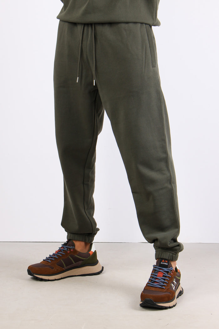 Pantalone Felpa Militare-2
