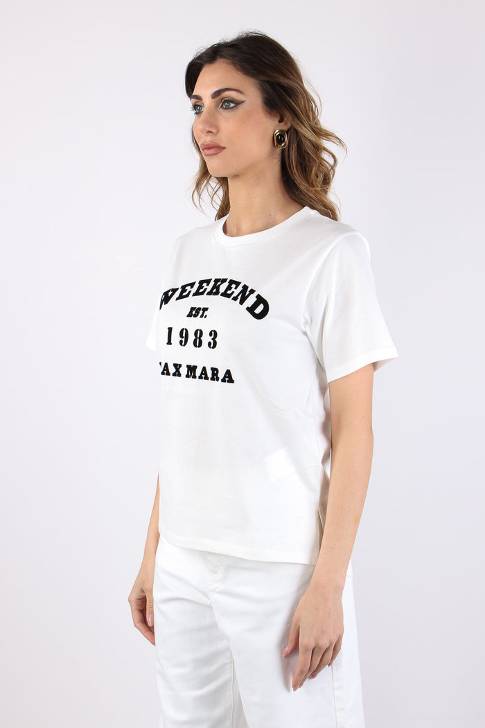 Wkdtenue T-shirt Stampa Off White-5