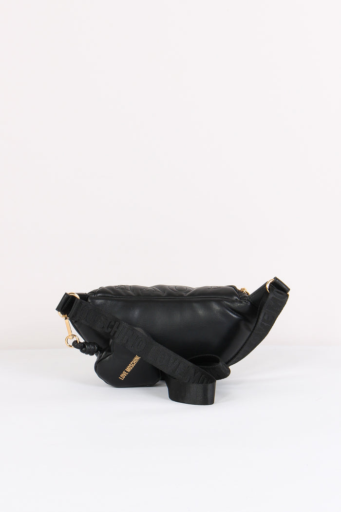 Marsupio Puffy Nero/rosso-3