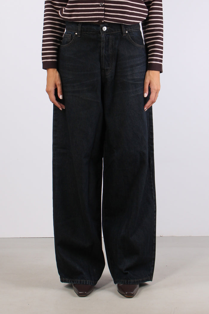 Zefiro Slouhy Denim Denim-2