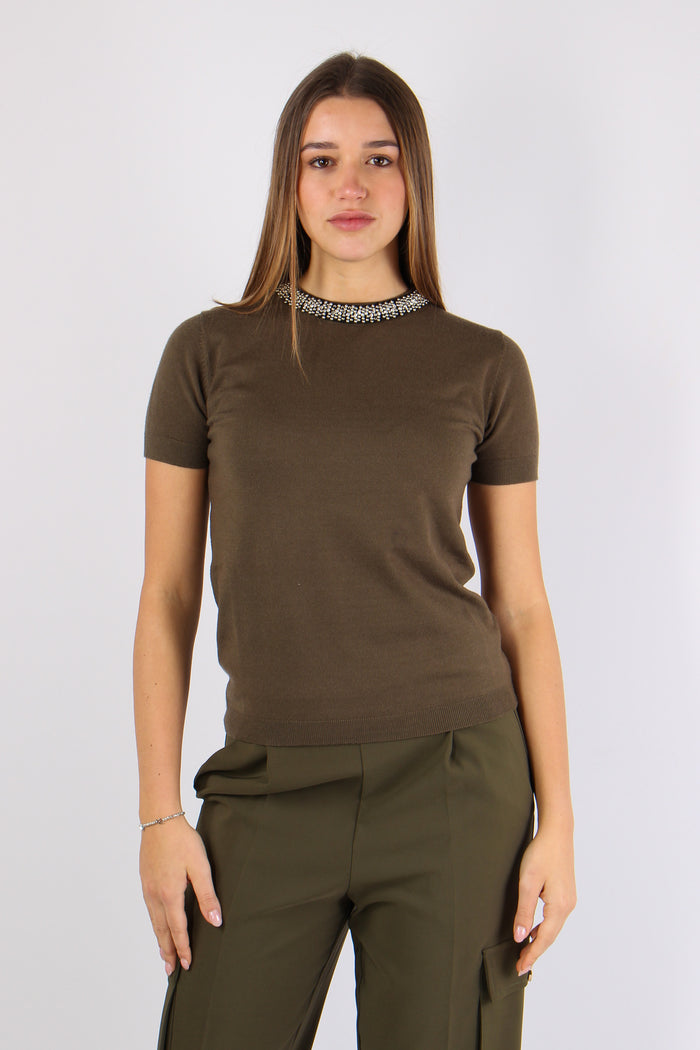 Acteria Maglia M/m Viscosa App Beech-3