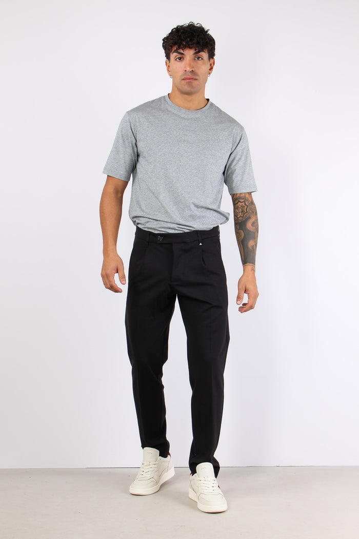 Pantalone Chino Punto Milano Nero