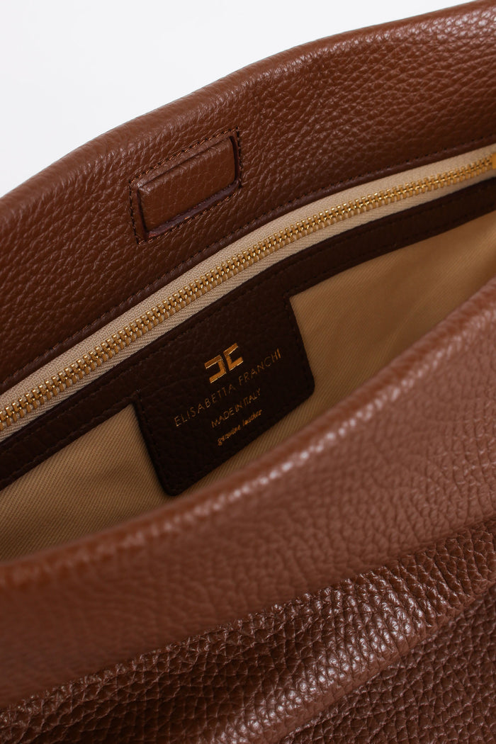 Borsa Pelle Piegata Coffee-10