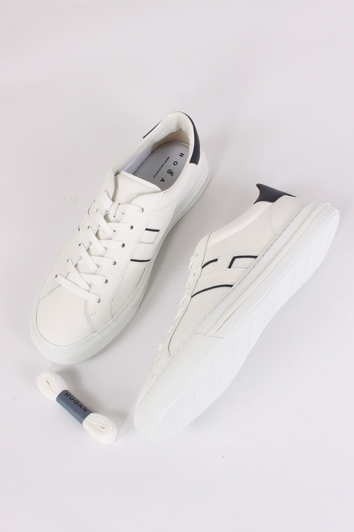 Sneaker H691 Basica Bianco/blu-2