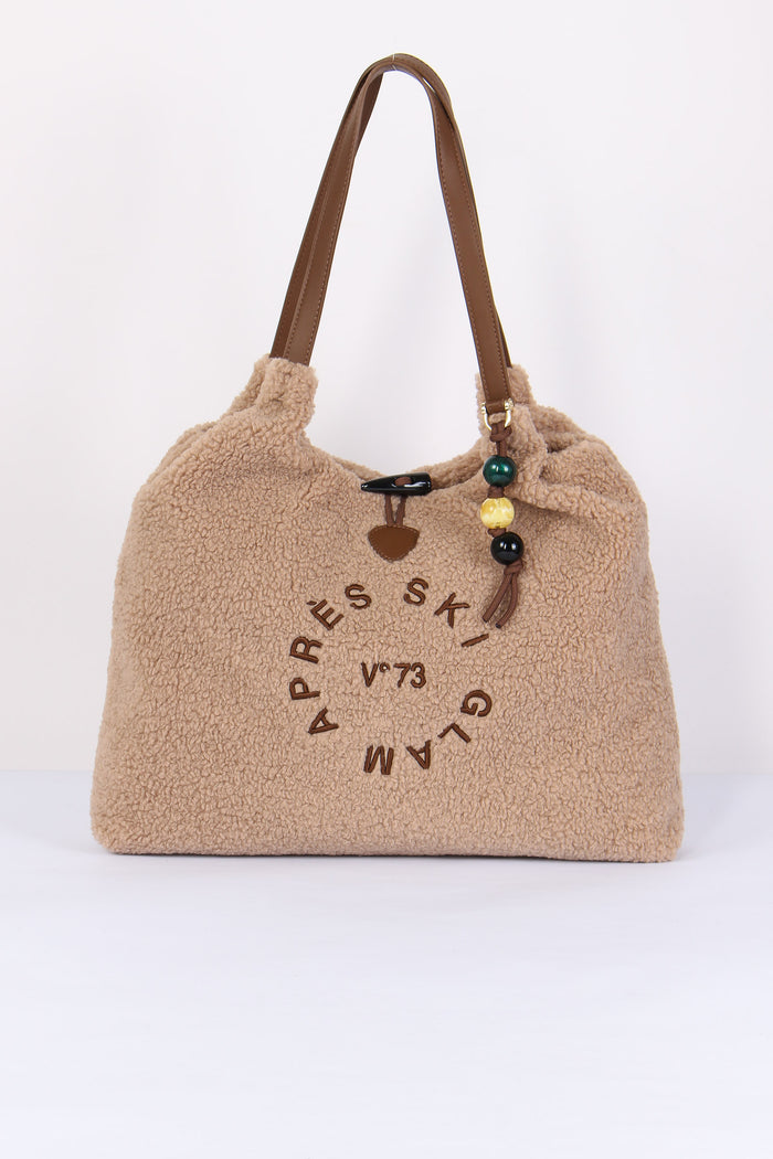 Ski Glam Maxi Sacca Nocciola