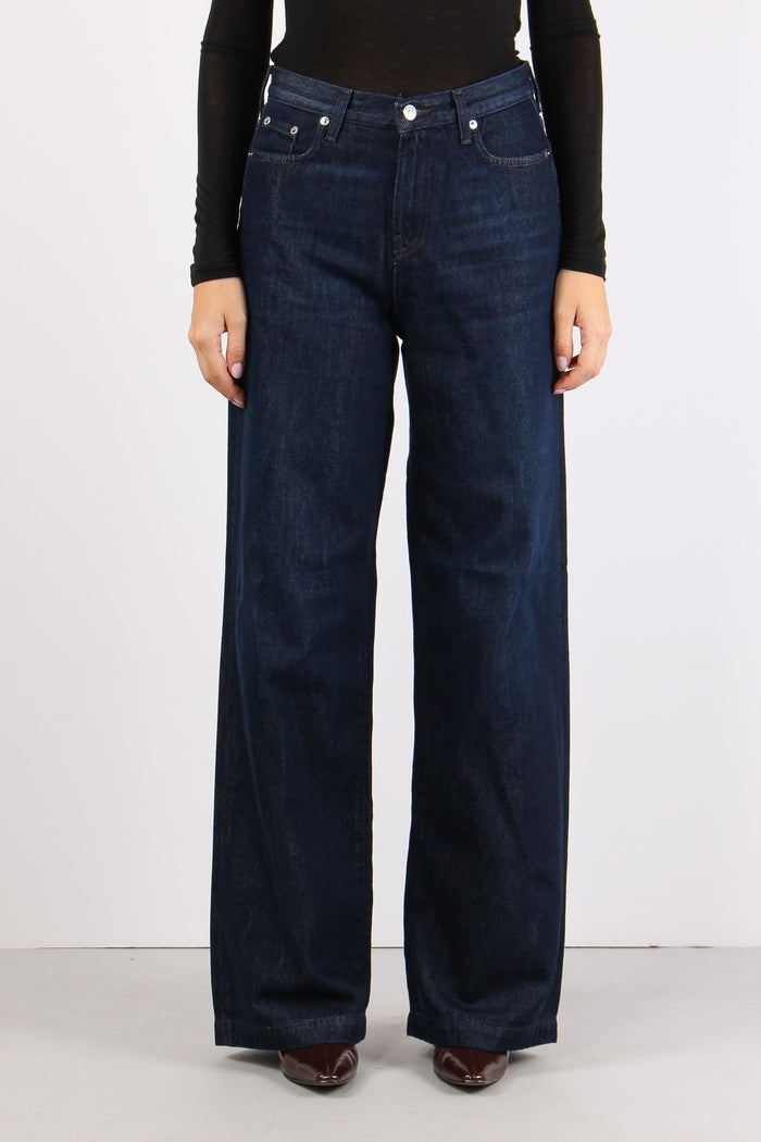 Denim Palazzo Denim Scuro-2