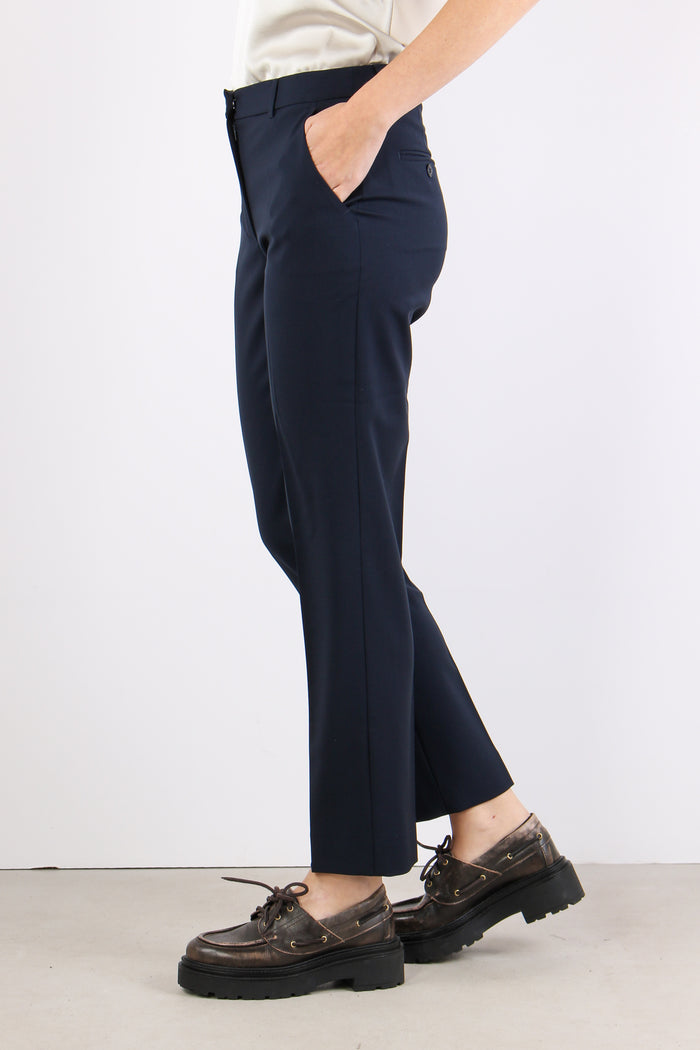 Canon Pantalone Fresco Lana Blu-6