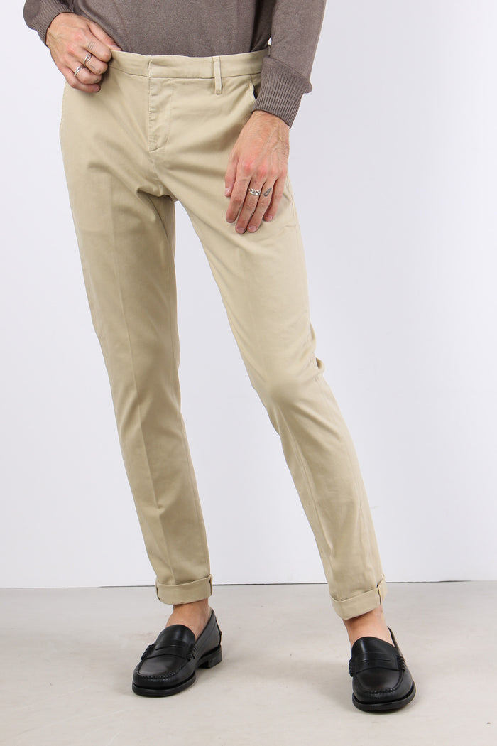 Gaubert Pantalone Gabardina Beige-2