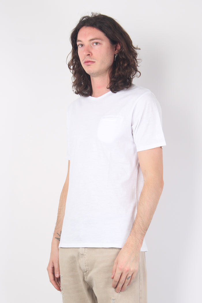 T-shirt Jersey Basica Bianco-5