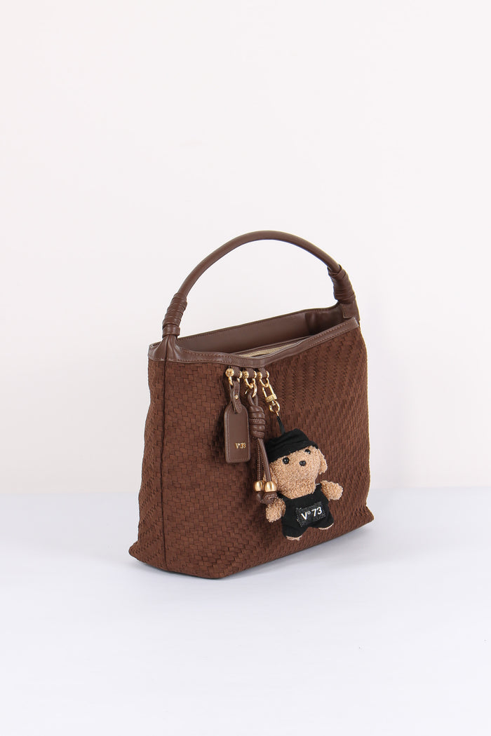 Zelda Pochette Intreccio Moro-7