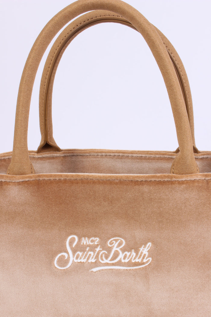 Shopping Velluto Frange Beige-8