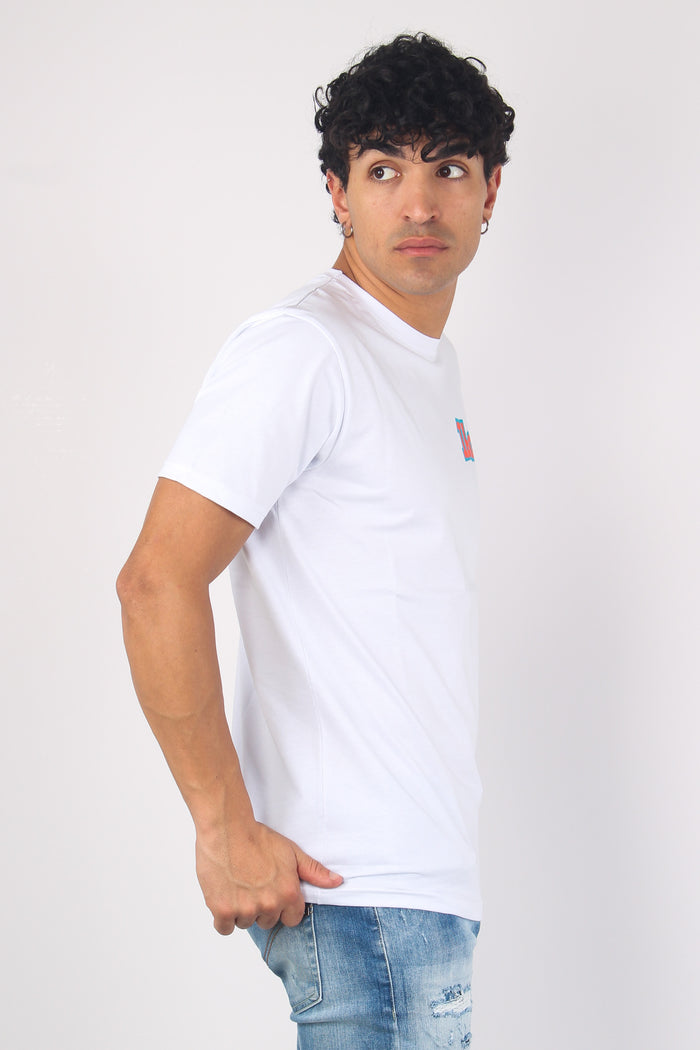T-shirt Stampa Ibiza Bianco-4