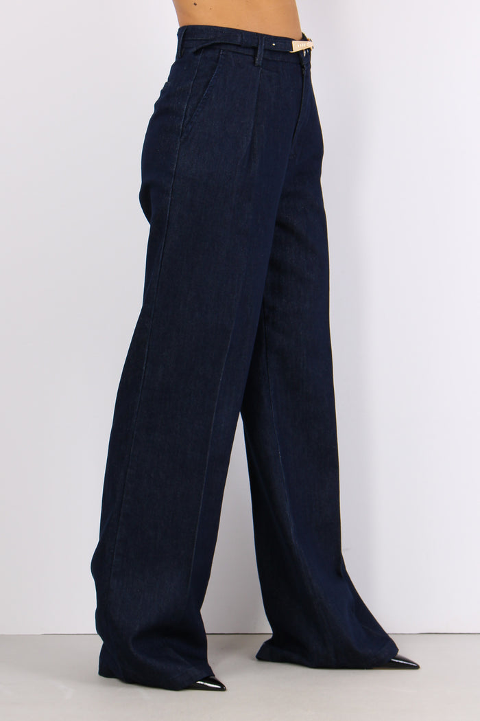 Alain_20 Denim Palazzo Lurex Blu Denim-5