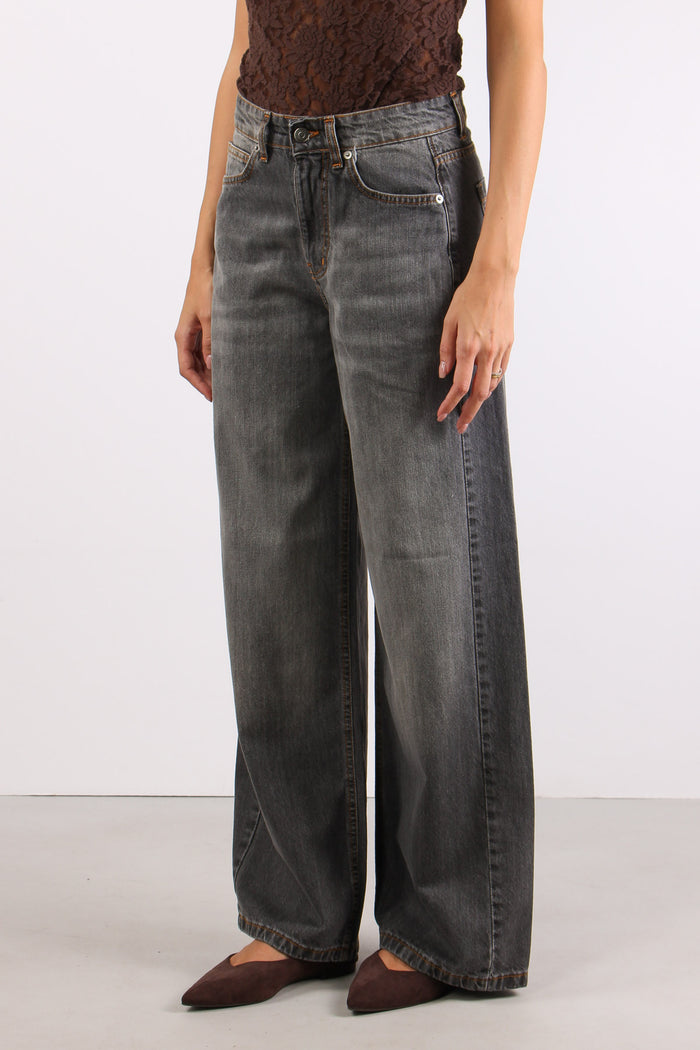 Denim Palazzo Grey-4