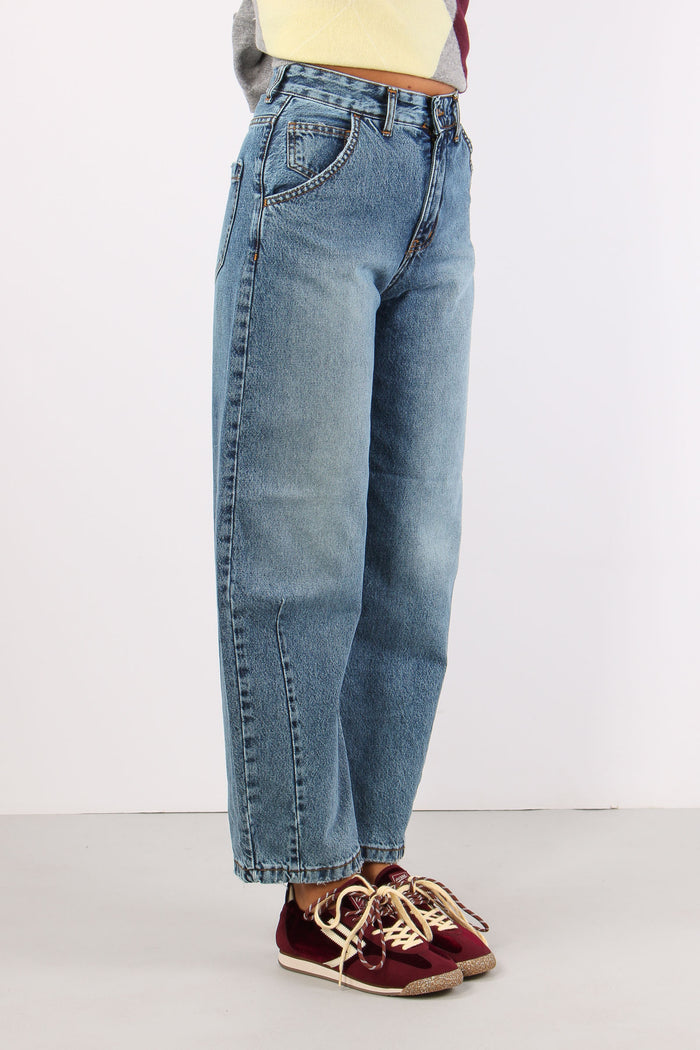 Denim Barrel Effetto Marmorizz Denim Medio-6