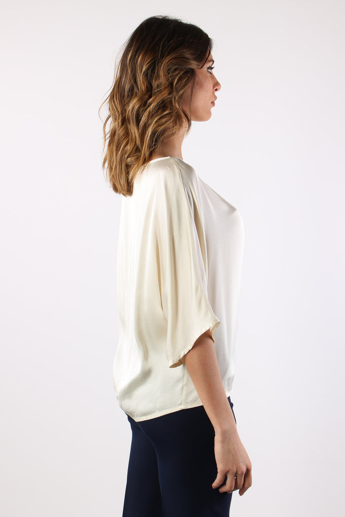 Blusa Asimmetrica Off White-6