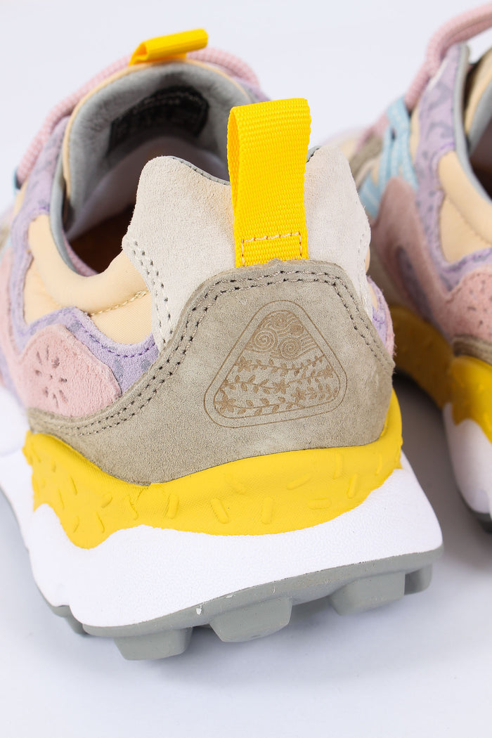 Sneakers Yamano Suede Animalier Lilac/pink-8