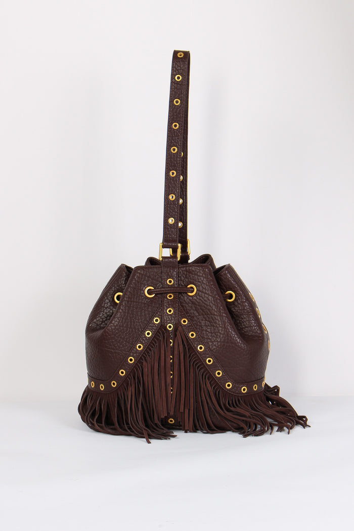 Secchiello Frange Occhiello Brown-3