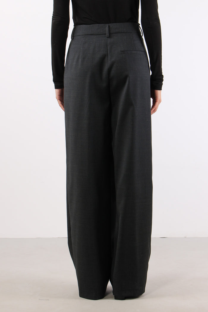 Pantalone Bottoni Asimmetrici Asphalt-5