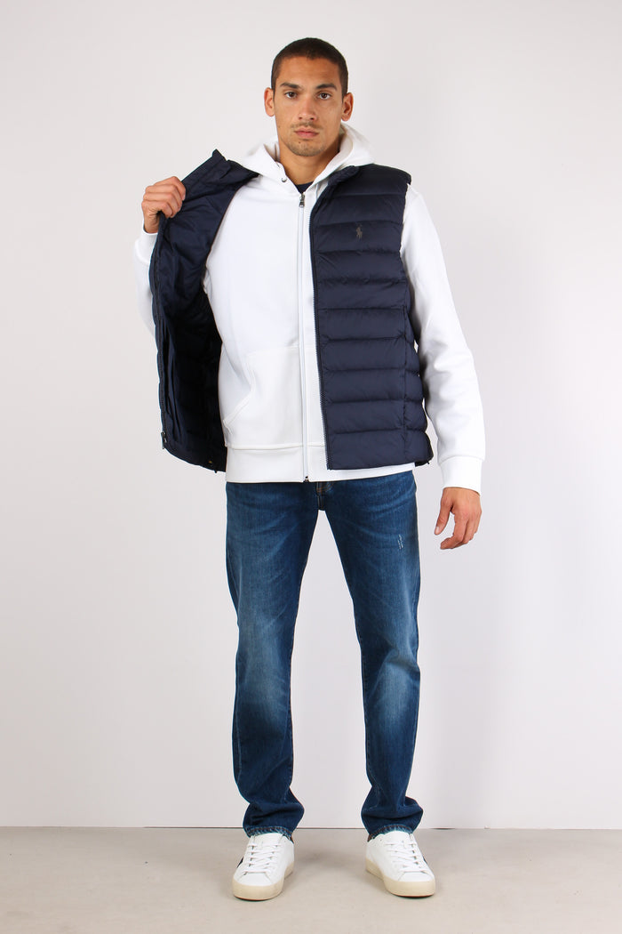 Piumino Gilet Navy