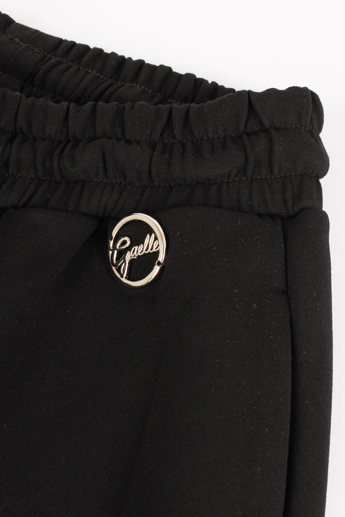 Pantalone Tuta Modal Nero-7