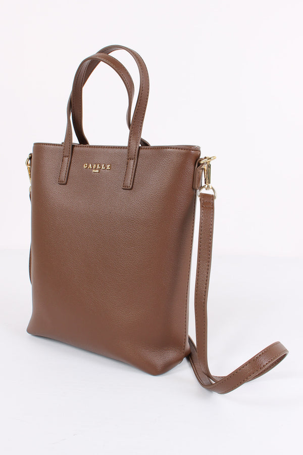 Mini Shopping Zip Bruciato-2