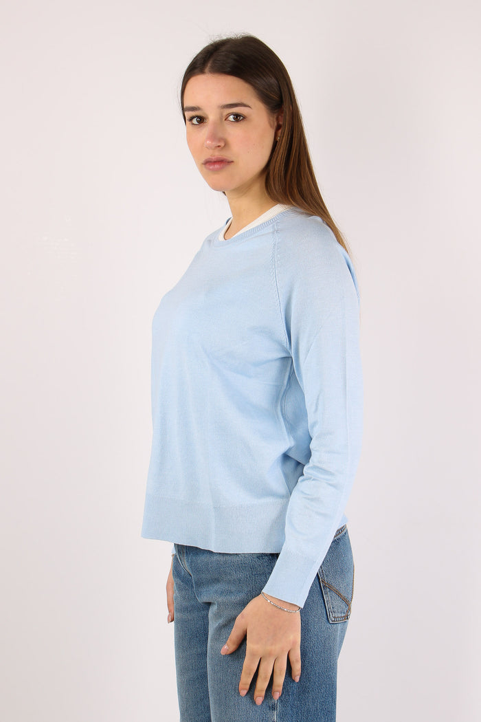 Maglia Manica Reglan Cielo-3