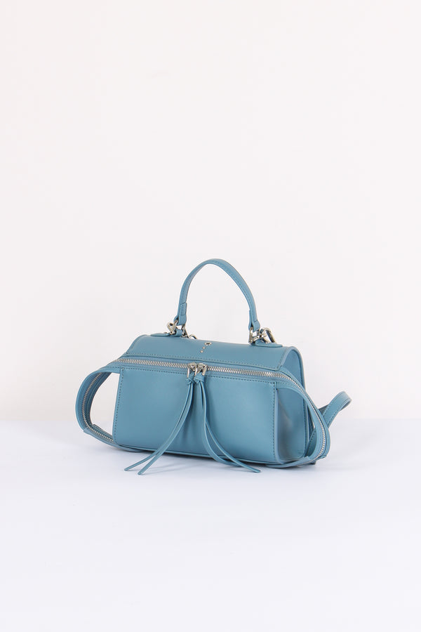 Metis Mini Bag Zip Frontale Lagoon-2